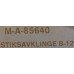 MAKITA STIKSAVKLINGE B-12 Makita nr. A-85640. Til kunststof og træ.